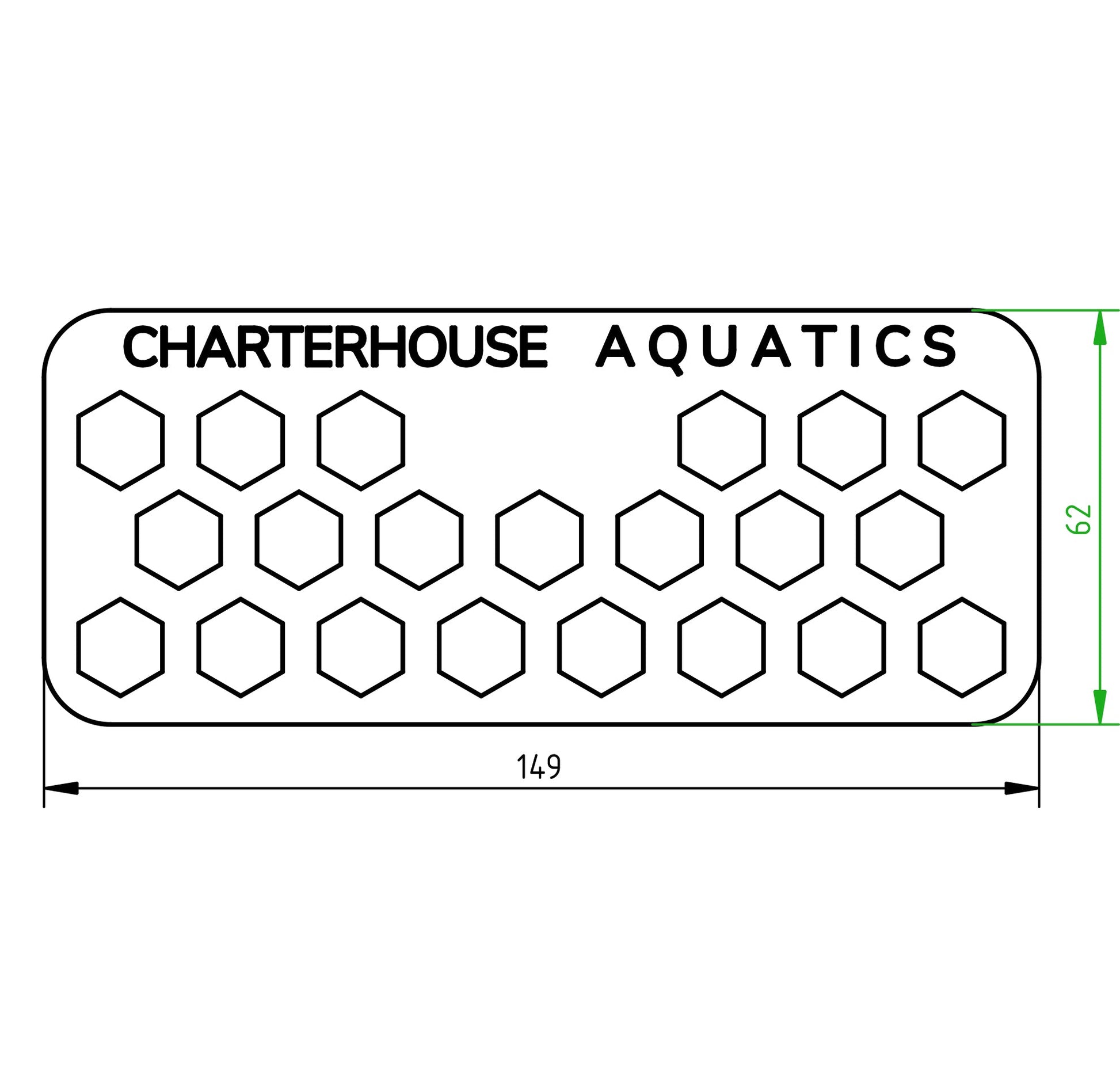 Charterhouse 3D Frag Rack - Small - Charterhouse Aquatics