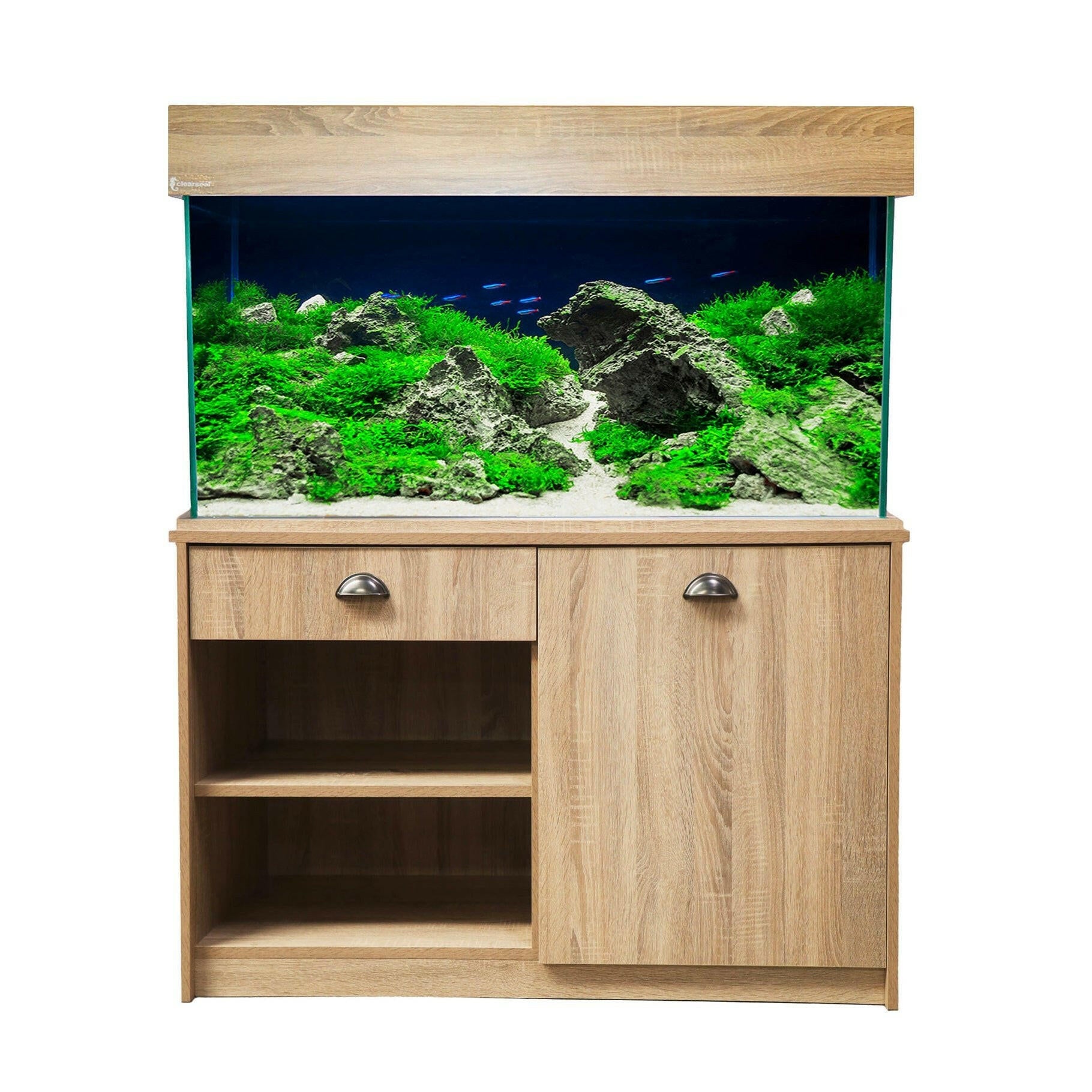 Clearseal 48" Ambience Aquarium Set - Grey Bardolino - Charterhouse Aquatics