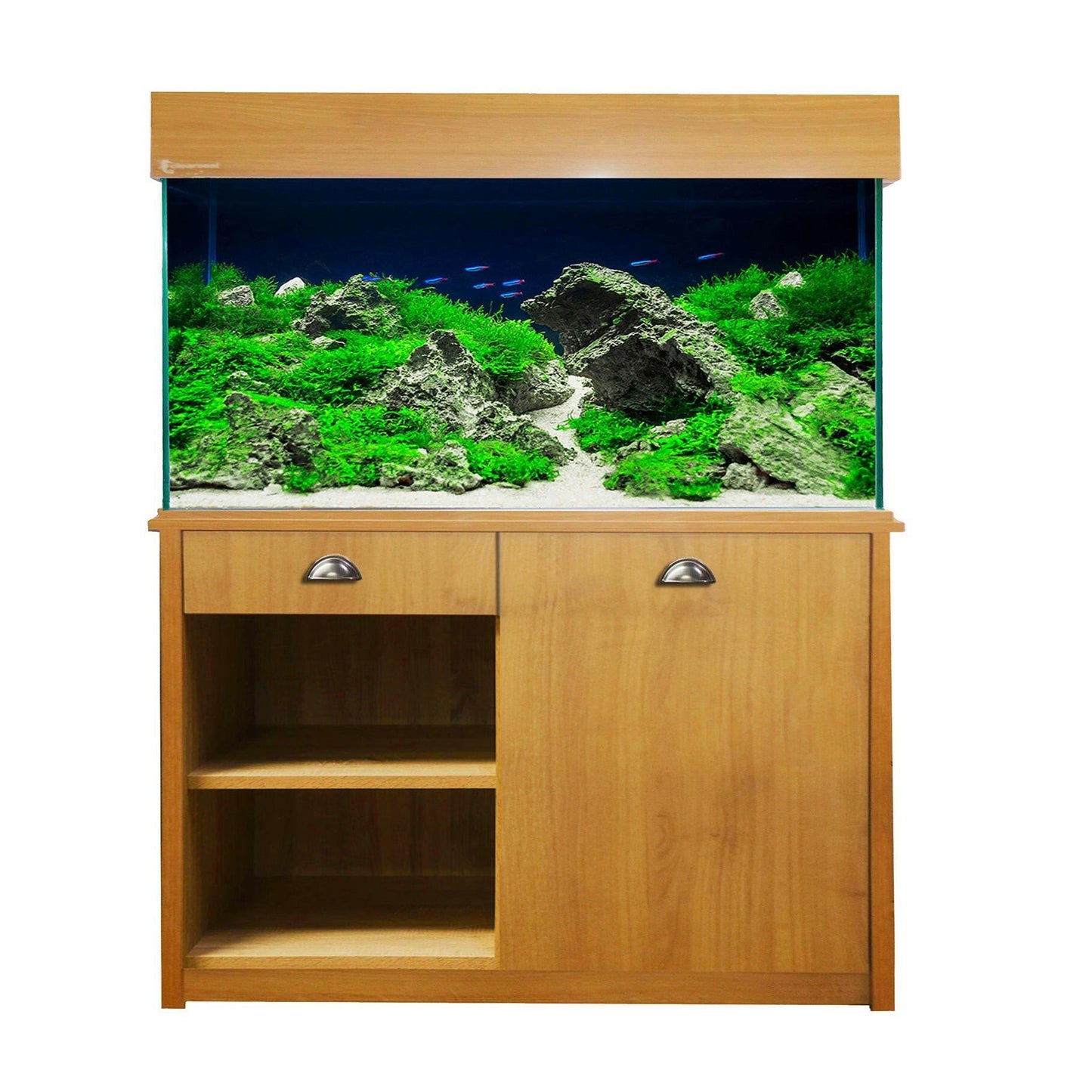 Clearseal 48" Ambience Aquarium Set - Kendel Oak - Charterhouse Aquatics