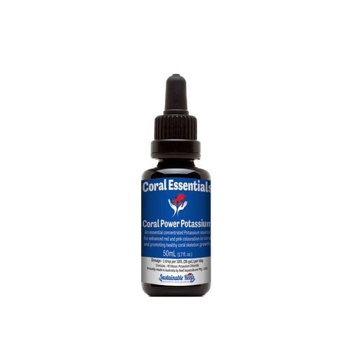 Coral Essentials Power Potassium 50ml - Charterhouse Aquatics