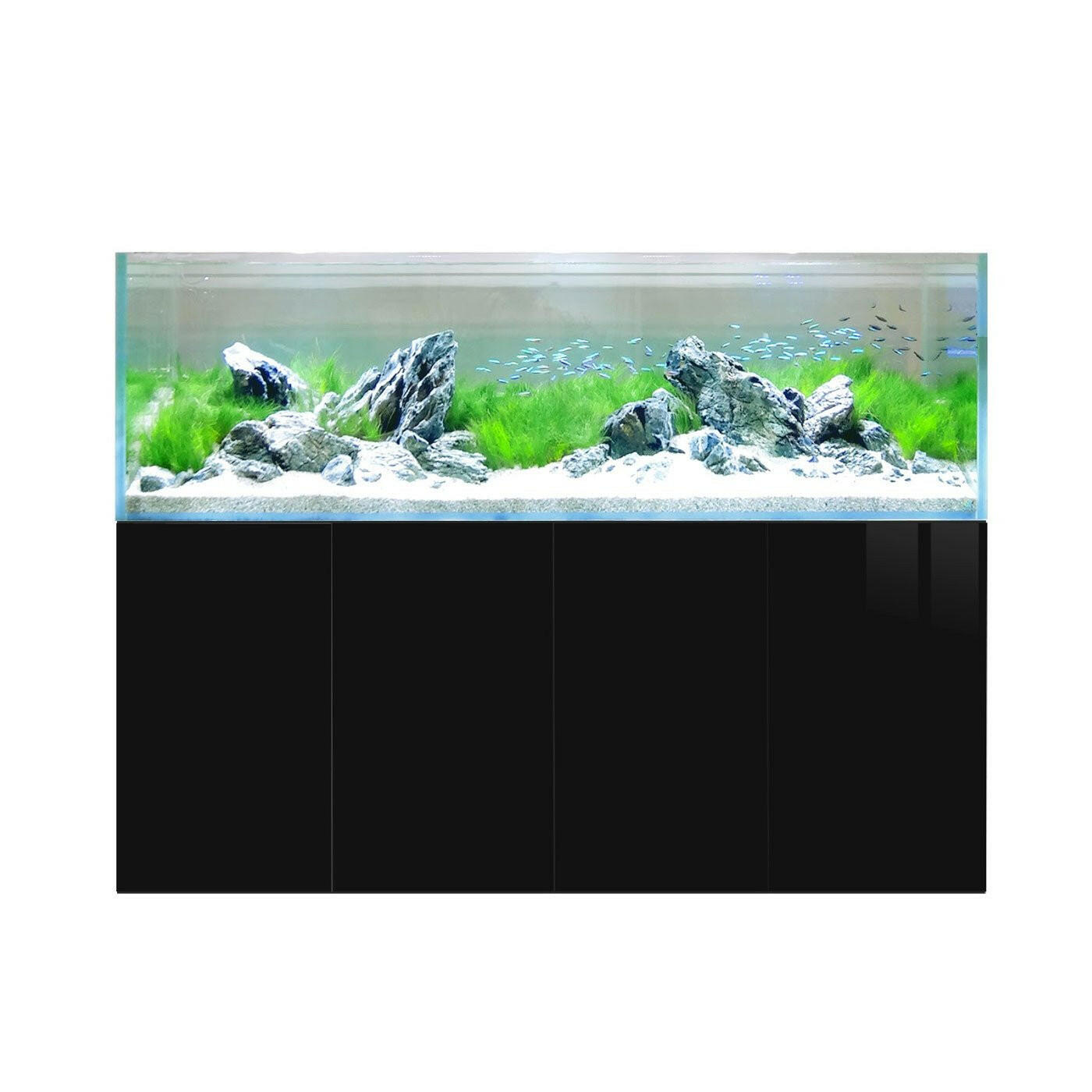D-D Aqua-Pro Aquascaper 1800 - Carbon Oak - AquaFrame Cabinet - Charterhouse Aquatics