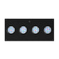 D-D Reef-Pro 1800 Deluxe Light Pack 2 - Gloss Anthracite (Standard Sump/Black Lights) - Charterhouse Aquatics