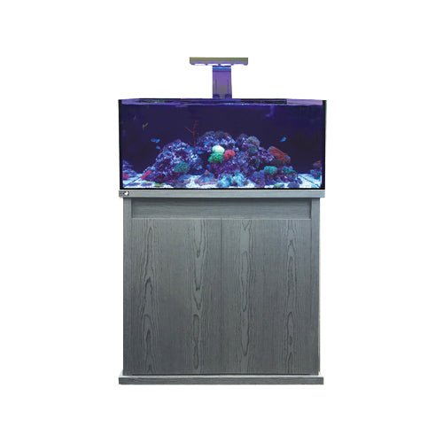 D-D Reef-Pro 900 Deluxe Light Pack 2 - Carbon Oak (Clarisea Sump/Black Lights) - Charterhouse Aquatics