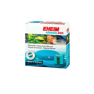 Eheim Classic 250 Coarse Filter Pad (Blue) (x2) - Charterhouse Aquatics
