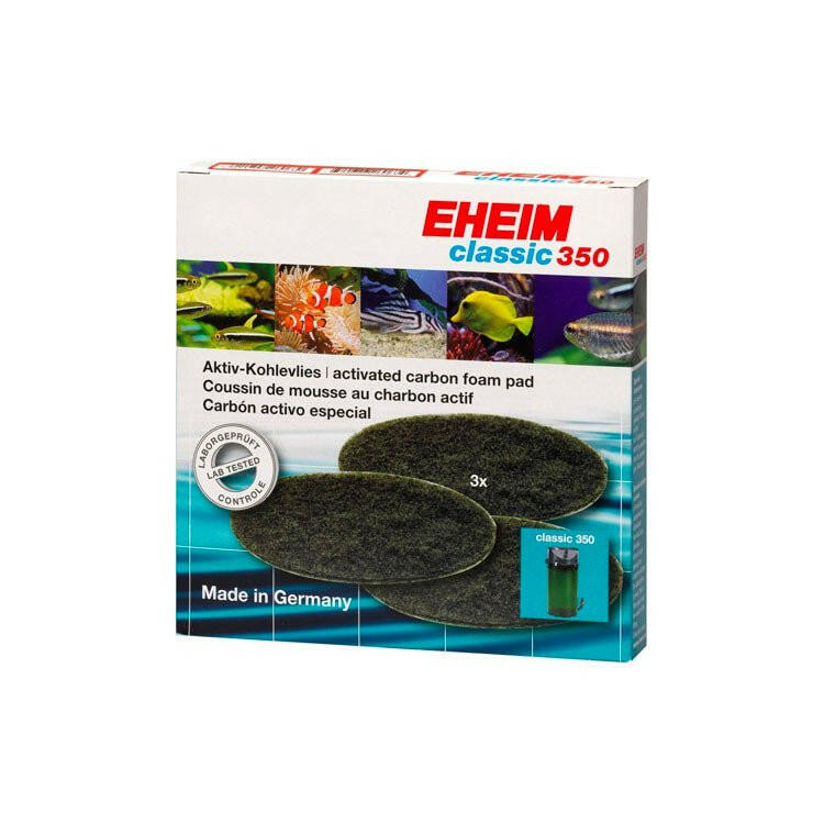 Eheim Classic 350 Carbon Pad (x3) - Charterhouse Aquatics