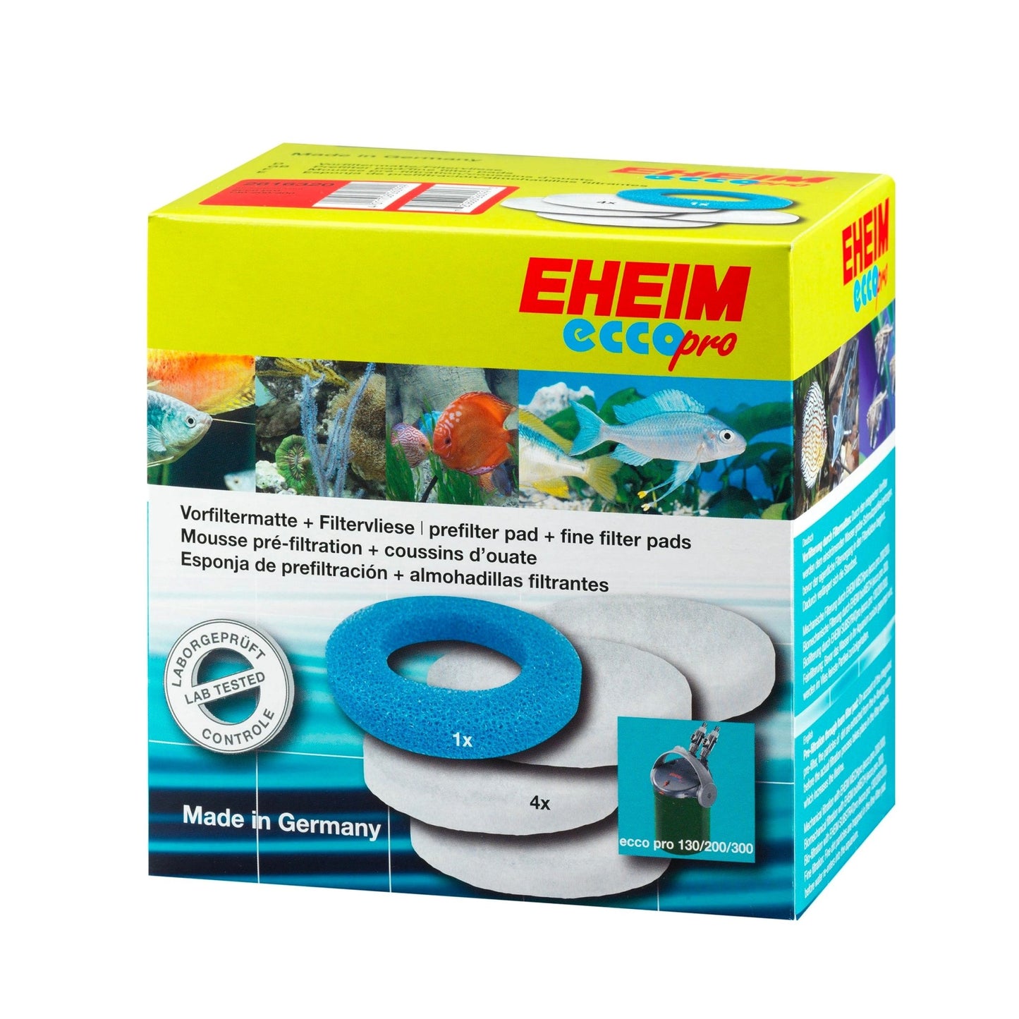 Eheim Ecco-Pro Coarse and Fine Filter Pads - Charterhouse Aquatics