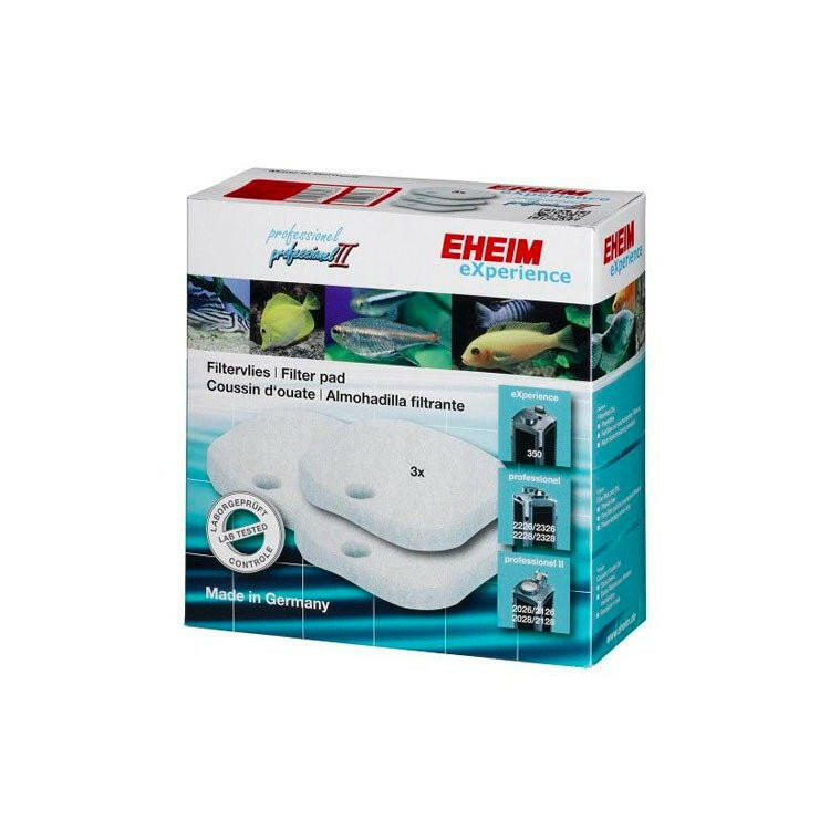 EHEIM Experience 350 Fine (White) Pad (x3) - Charterhouse Aquatics