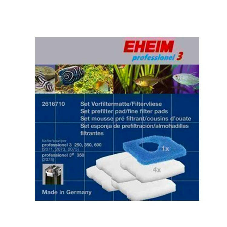 EHEIM Pro 3 250 - 600 Filter Pad Set - Charterhouse Aquatics