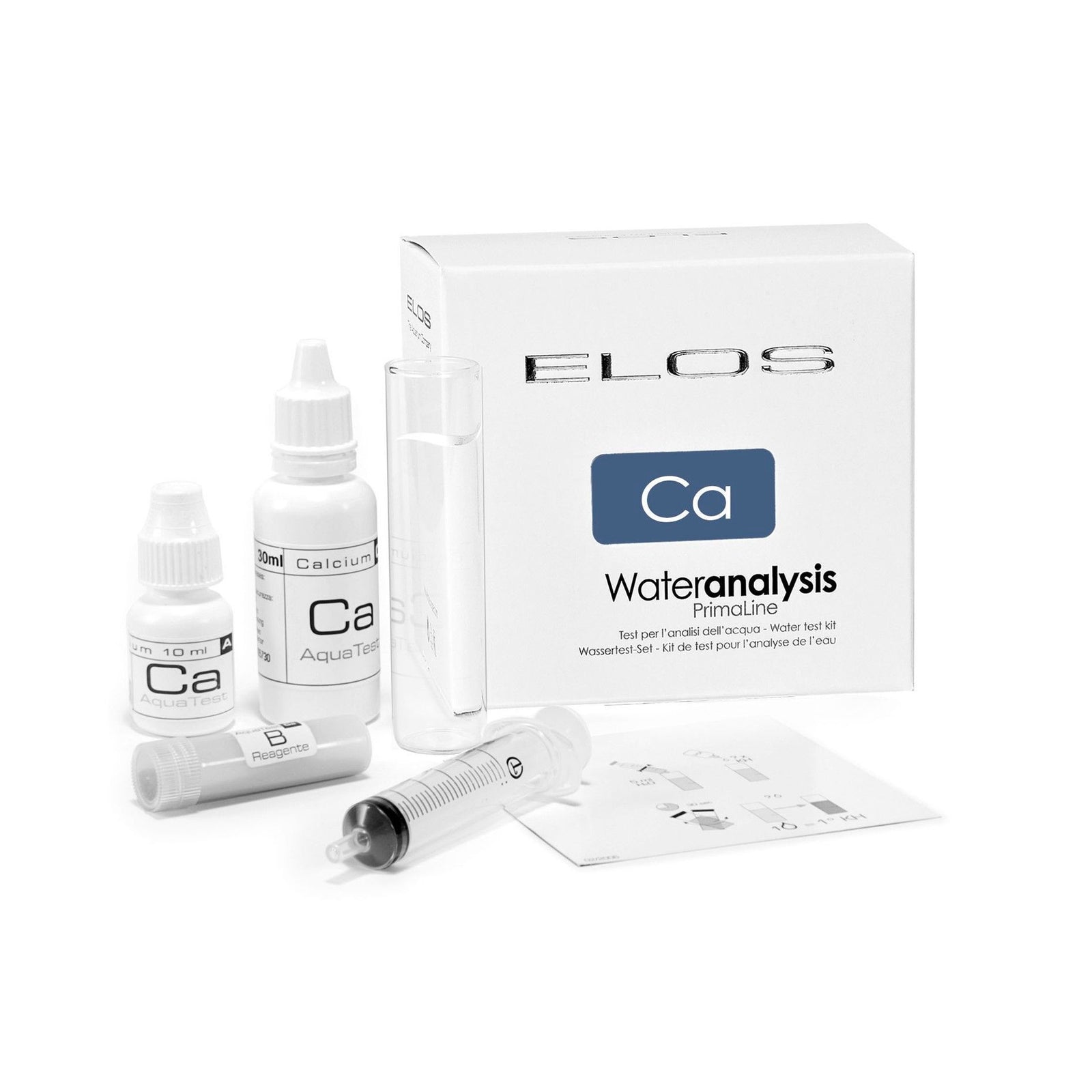 Elos Aqua Test Ca - Calcium Test Kit - Charterhouse Aquatics