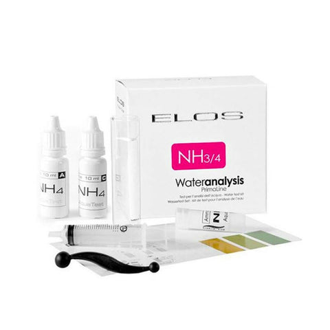 Elos Aqua Test NH3 / 4 - Ammonia & Ammonium Test Kit - Charterhouse Aquatics