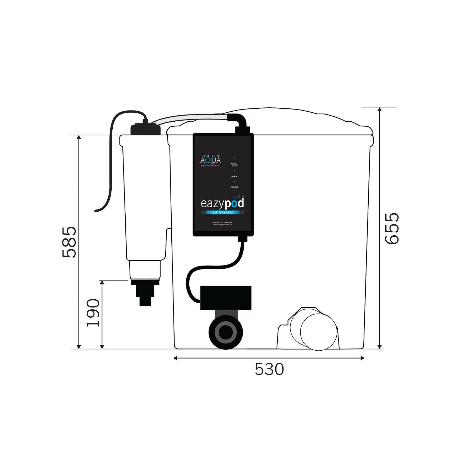 Evolution Aqua Eazy Pod Automatic (Grey) - Charterhouse Aquatics