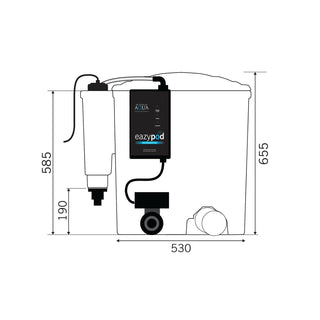 Evolution Aqua Eazy Pod Automatic (Grey) - Charterhouse Aquatics