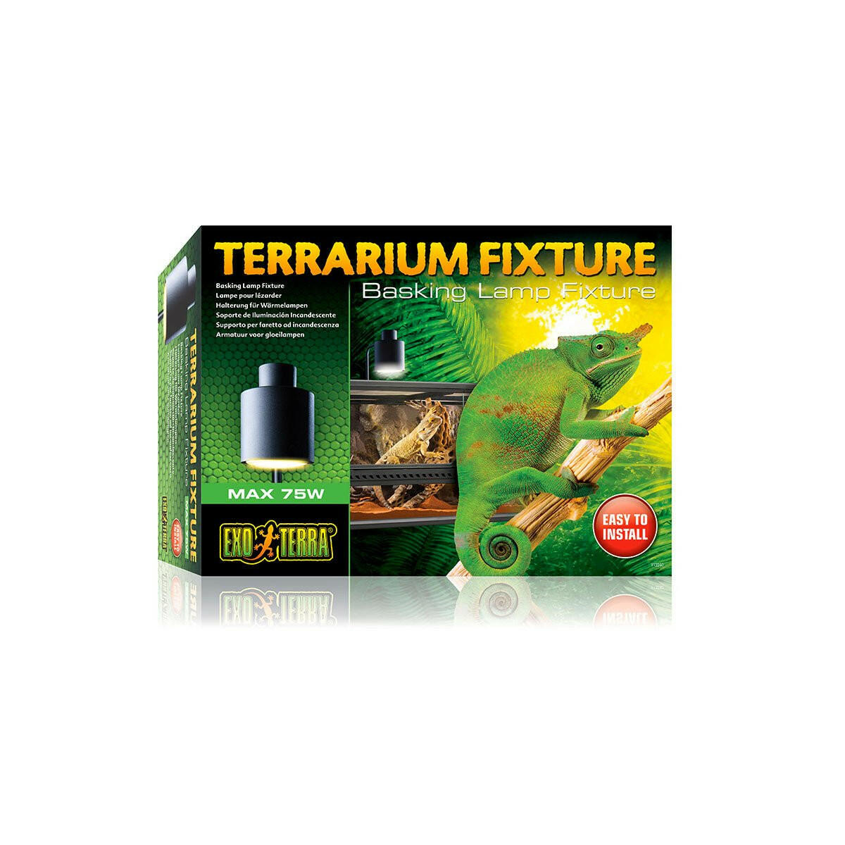 Exo Terra Basking Lamp Terrarium Fixture - Charterhouse Aquatics