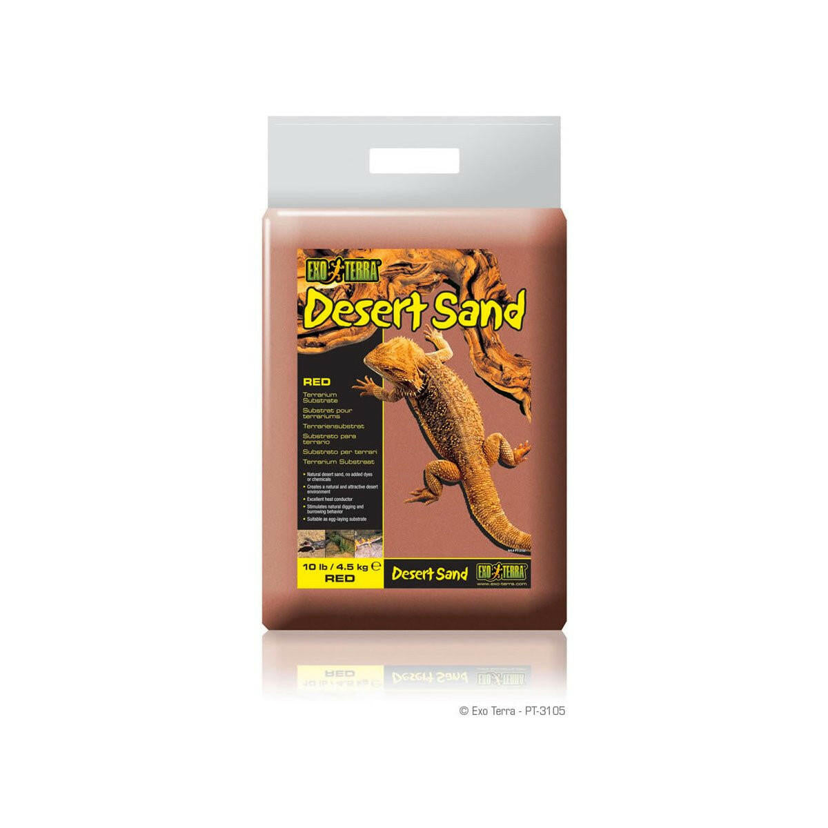 Exo Terra Desert Sand Red 4.5Kg - Charterhouse Aquatics