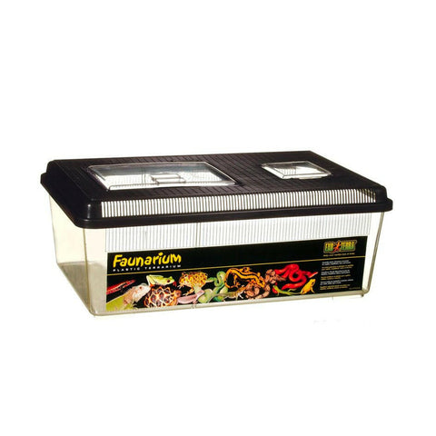 Exo Terra Flat Faunarium Large 460x300x170mm - Charterhouse Aquatics