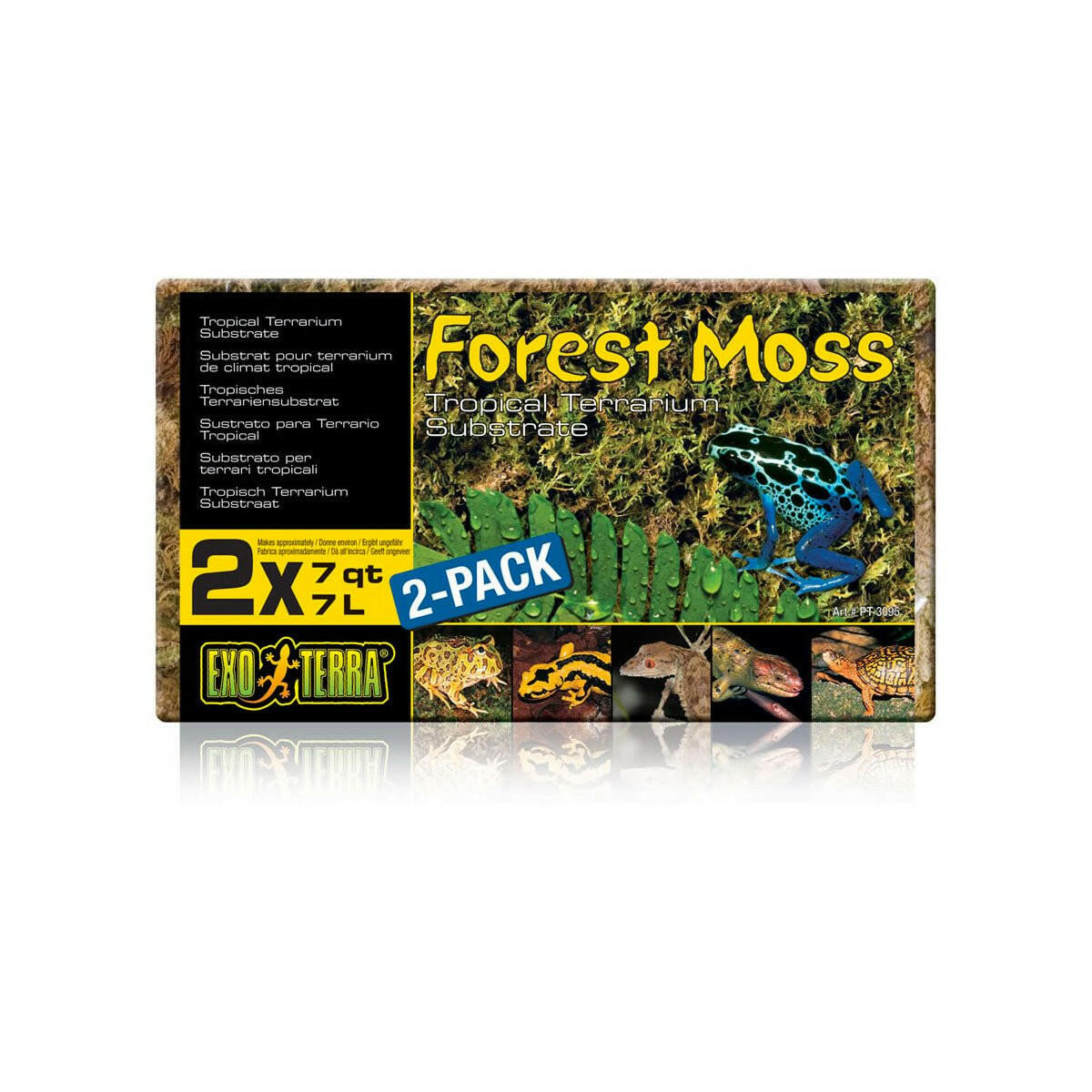 Exo Terra Forest Moss 2x7L Pack - Charterhouse Aquatics