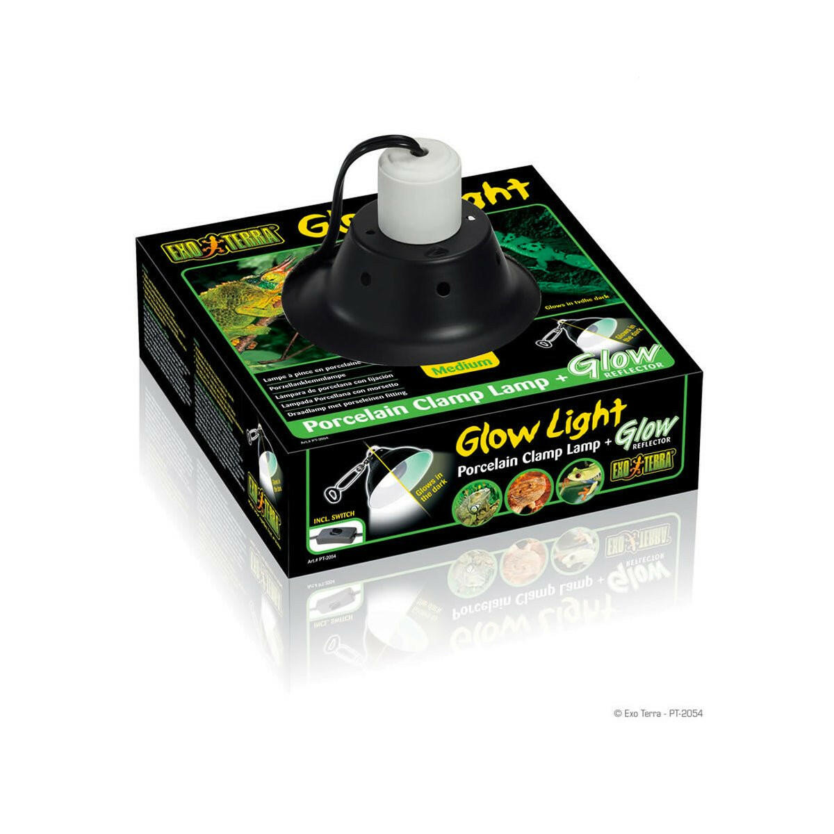 Exo Terra Glow Light Reflector Medium 21cm - Charterhouse Aquatics