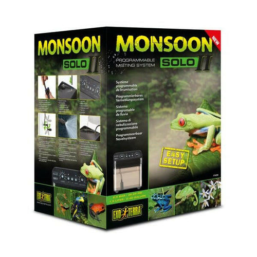 Exo Terra Monsoon Solo II Misting System - Charterhouse Aquatics