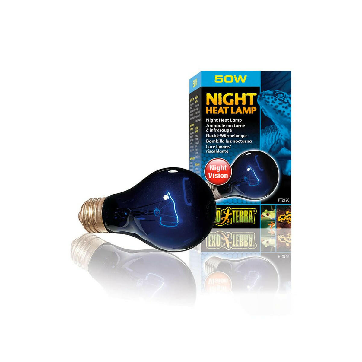 Exo Terra Night Heat Lamp 50W - Charterhouse Aquatics