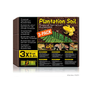 Exo Terra Plantation Soil 3-Pack - Charterhouse Aquatics