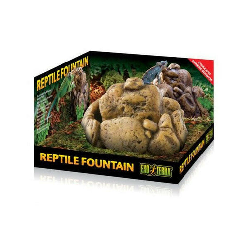 Exo Terra Reptile Fountain Dish with Pump - Charterhouse Aquatics