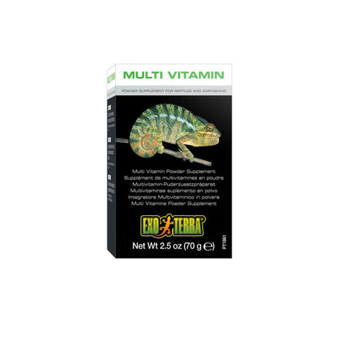 Exo Terra Reptile Multiple Vitamins 70g - Charterhouse Aquatics