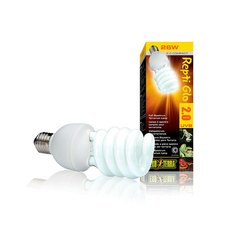 Exo Terra Reptile UVB150 Compact Lamp 26w - Charterhouse Aquatics
