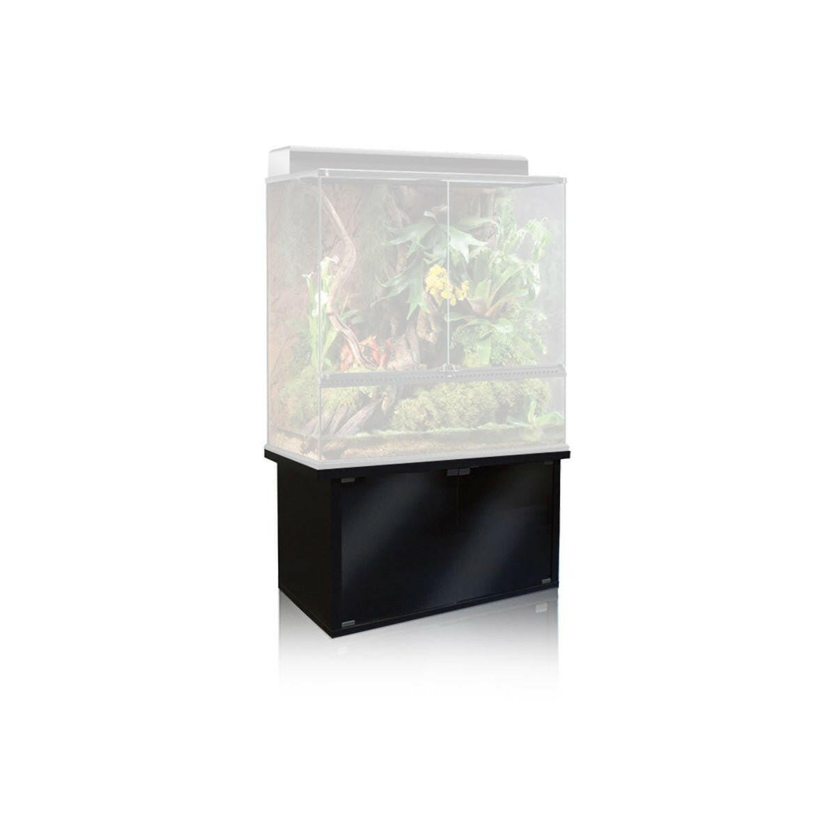 Exo Terra Terrarium Cabinet Black 90cm Low - Charterhouse Aquatics