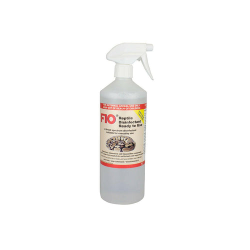 F10 Reptile Ready to Use Disinfectant 1 Litre Trigger - Charterhouse Aquatics