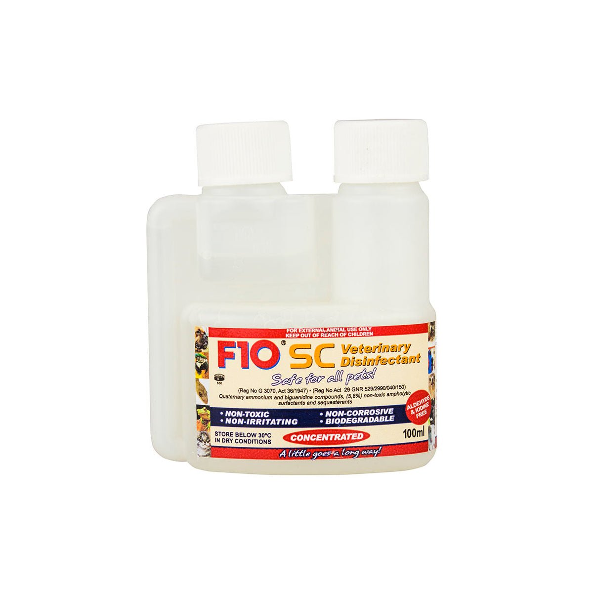 F10 SC Veterinary Disinfectant 100ml - Charterhouse Aquatics