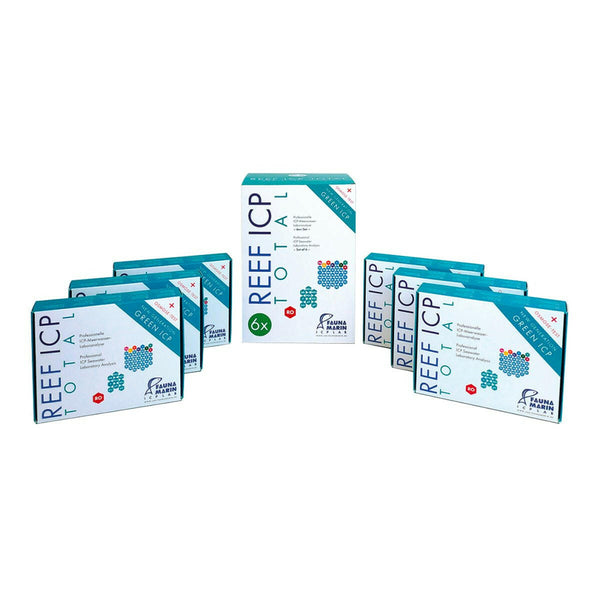 Fauna Marin Reef ICP Test Total - 6 Pack - Charterhouse Aquatics