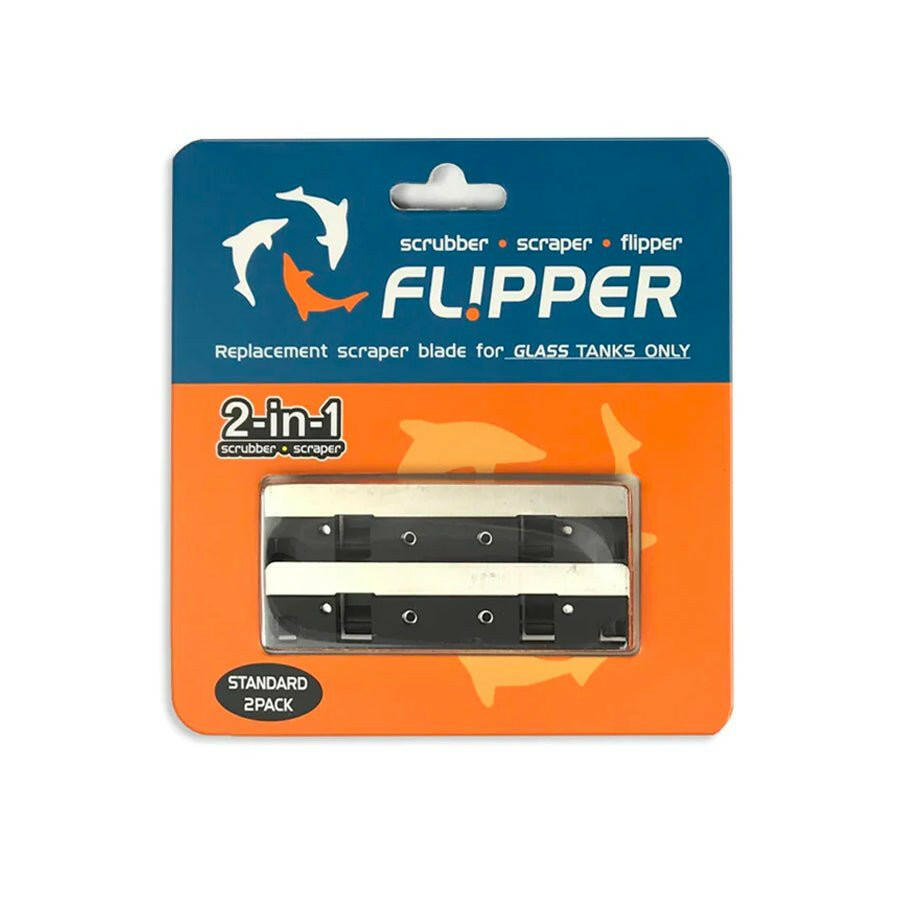 Flipper Cleaner Replacement Stainless Steel Blade (x2) - Charterhouse Aquatics