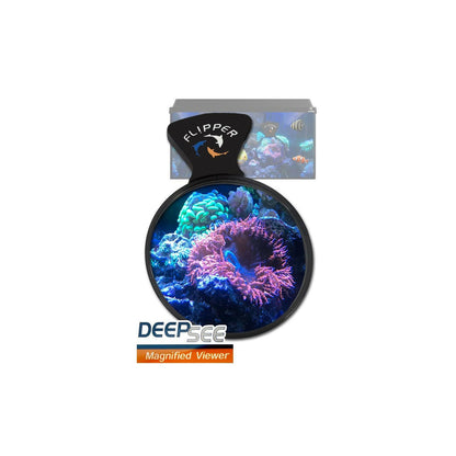 Flipper DeepSee Magnified Aquarium Viewer 4 Inch - Charterhouse Aquatics