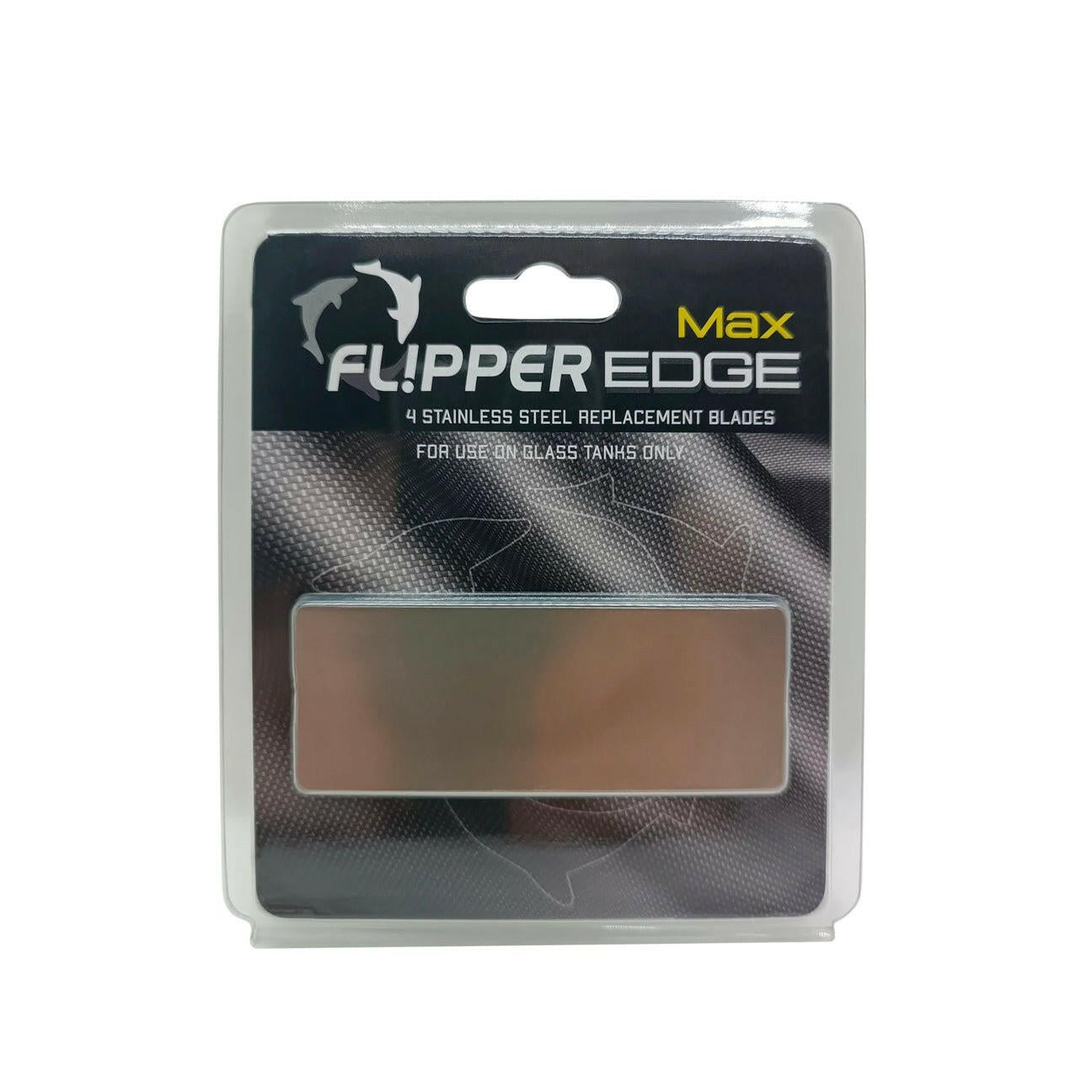 Flipper Edge Max Stainless Steel Blades - 4 Pack - Charterhouse Aquatics