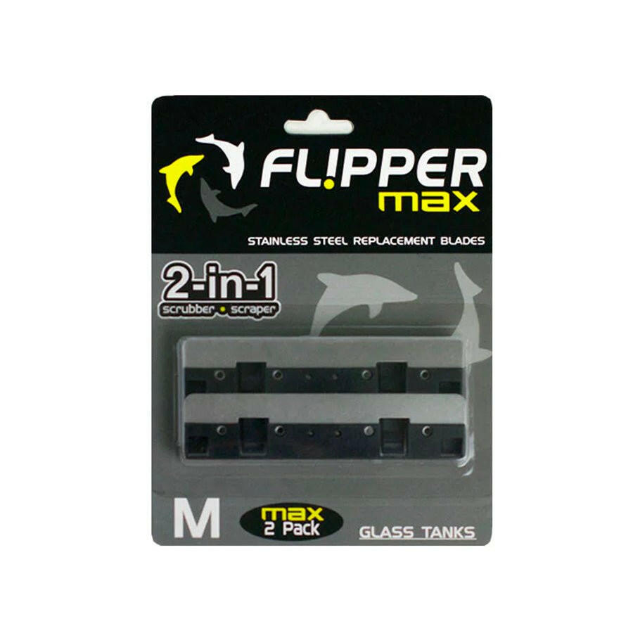 Flipper Max Replacement Stainless Steel Blades (x2) - Charterhouse Aquatics