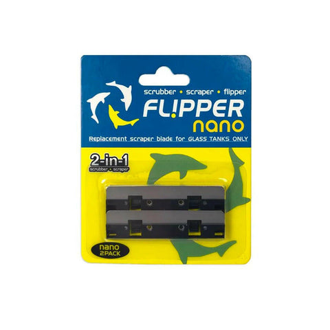 Flipper Nano Replacement Stainless Steel Blades (x2) - Charterhouse Aquatics