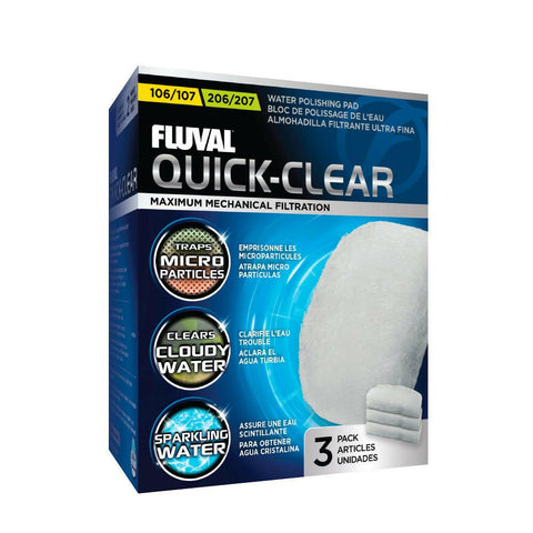 Fluval 105/106/107/205/206/207 Fine Filter Pad - Charterhouse Aquatics