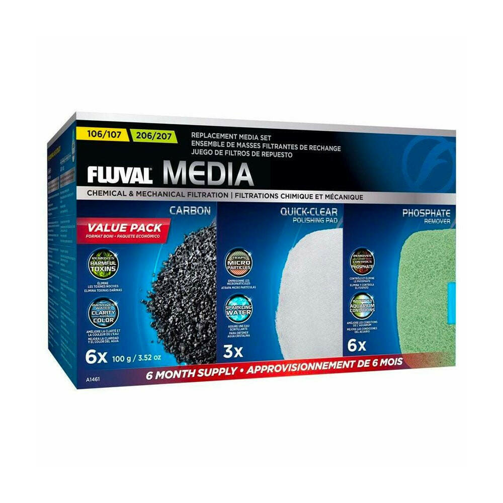 Fluval 106/107/206/207 Media Pack - Charterhouse Aquatics