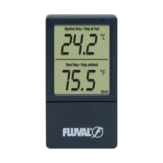 Fluval 2-in-1 Digital Aquarium Thermometer - Charterhouse Aquatics