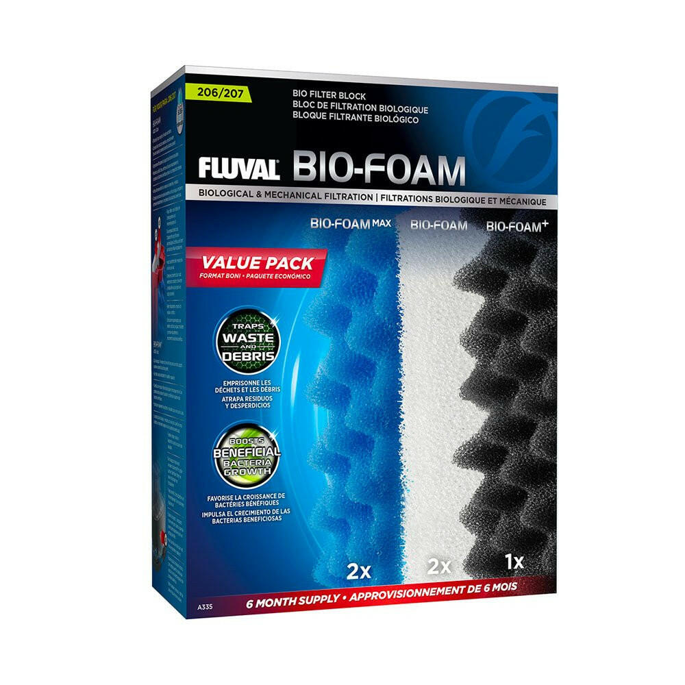 Fluval 206/207 Bio-Foam Value Pack - Charterhouse Aquatics