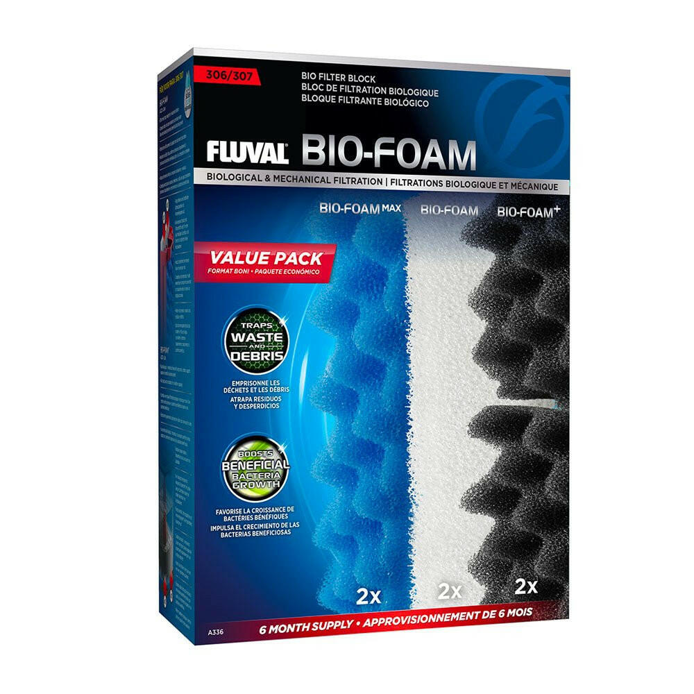 Fluval 306/307 Bio-Foam Value Pack - Charterhouse Aquatics