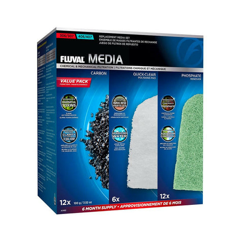 Fluval 306/307/406/407 Media Pack - Charterhouse Aquatics