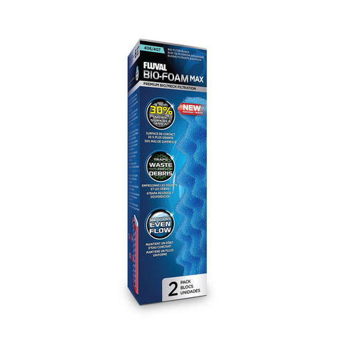 Fluval Bio Foam Max for 407/406 Filters (2 Pack) - Charterhouse Aquatics
