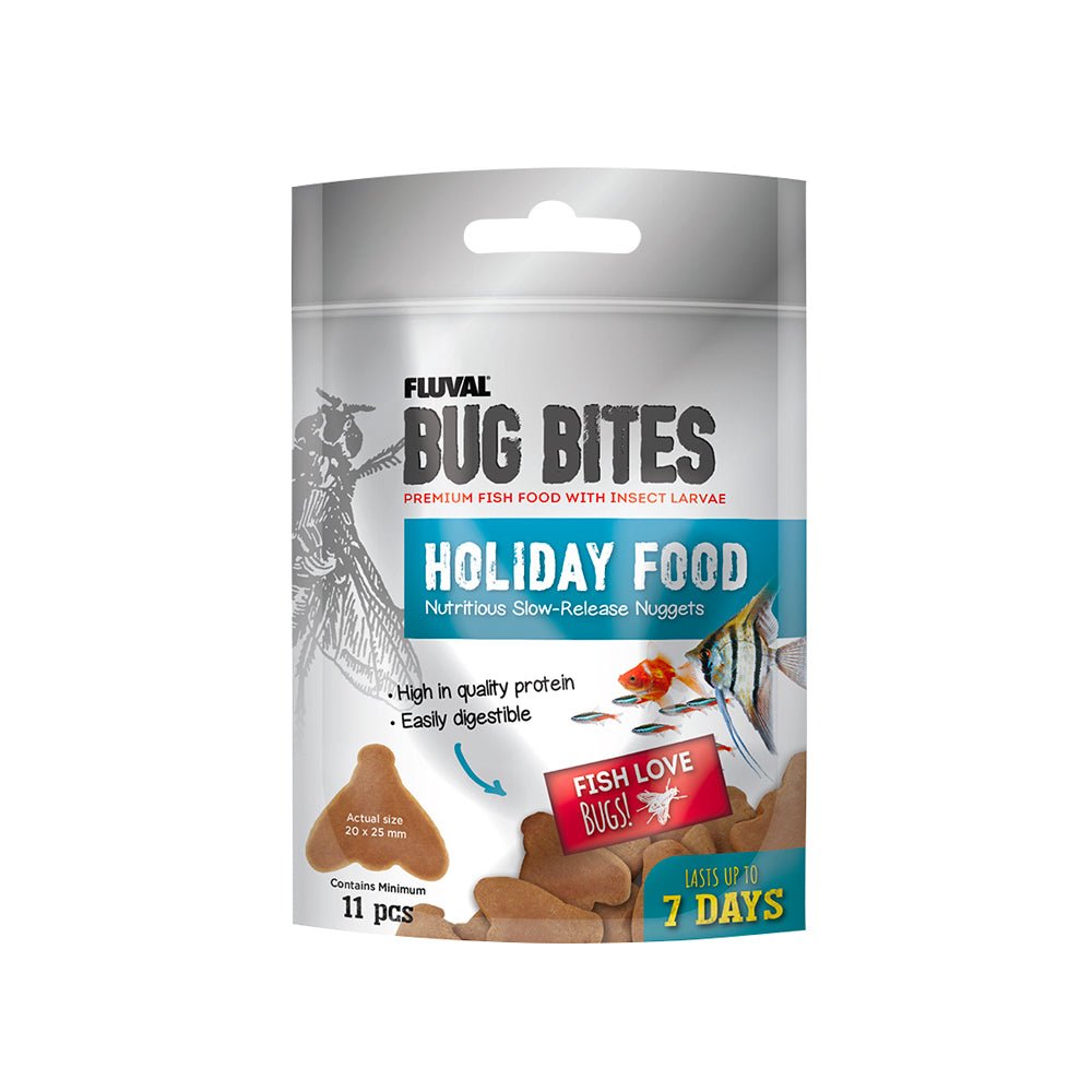 Fluval Bug Bites Holiday Food 20g - Charterhouse Aquatics