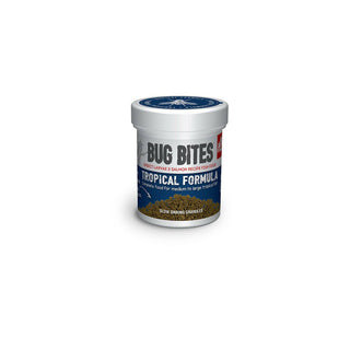 Fluval Bug Bites Tropical Granule (Medium/Large) 45g - Charterhouse Aquatics