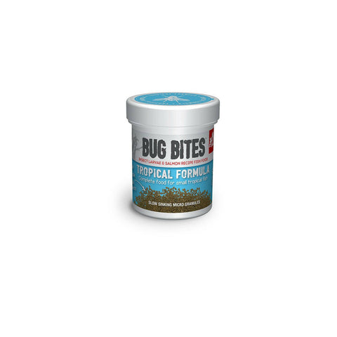 Fluval Bug Bites Tropical Micro Granule (Small/Medium) 45g - Charterhouse Aquatics