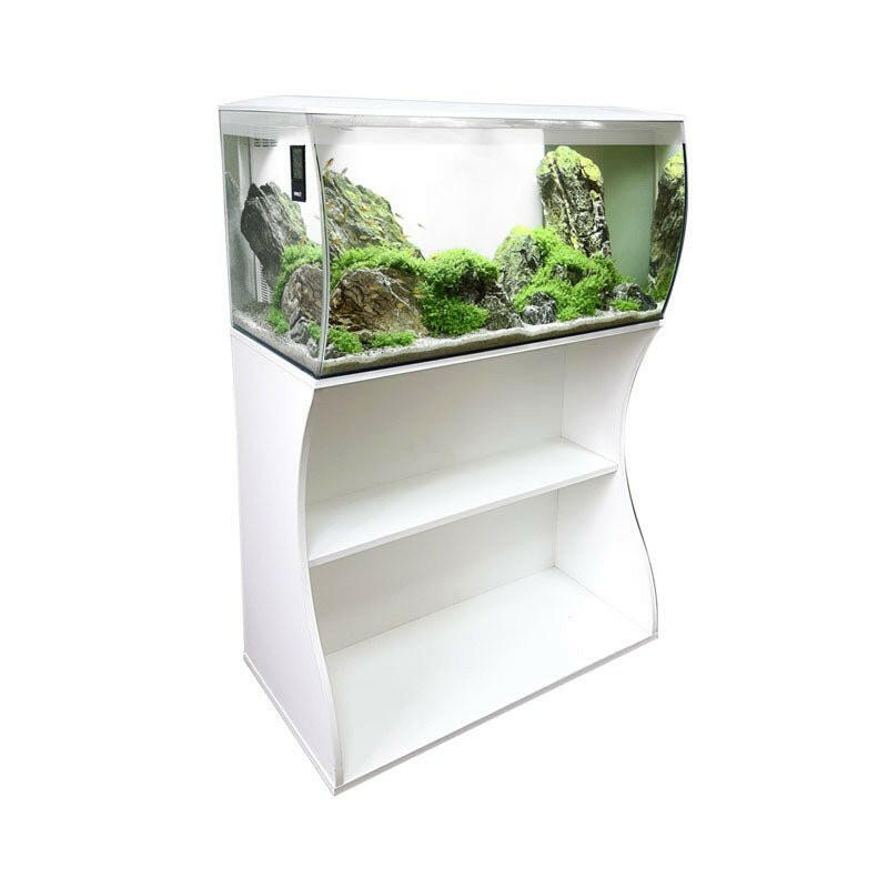 Fluval Flex 123L Aquarium and Cabinet (White) - Charterhouse Aquatics