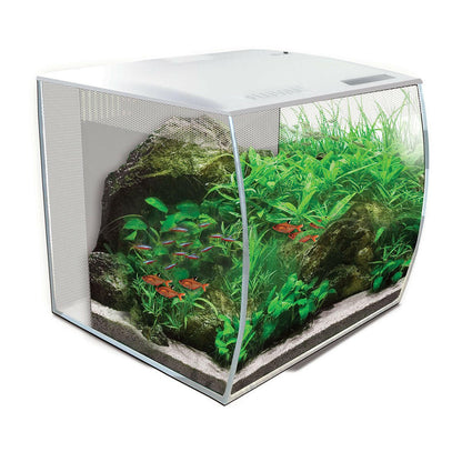 Fluval Flex Aquarium 57L (White) - Charterhouse Aquatics
