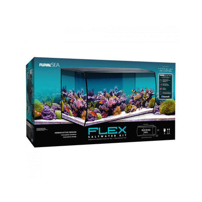 Fluval Flex Marine 123L Aquarium - Black - Charterhouse Aquatics