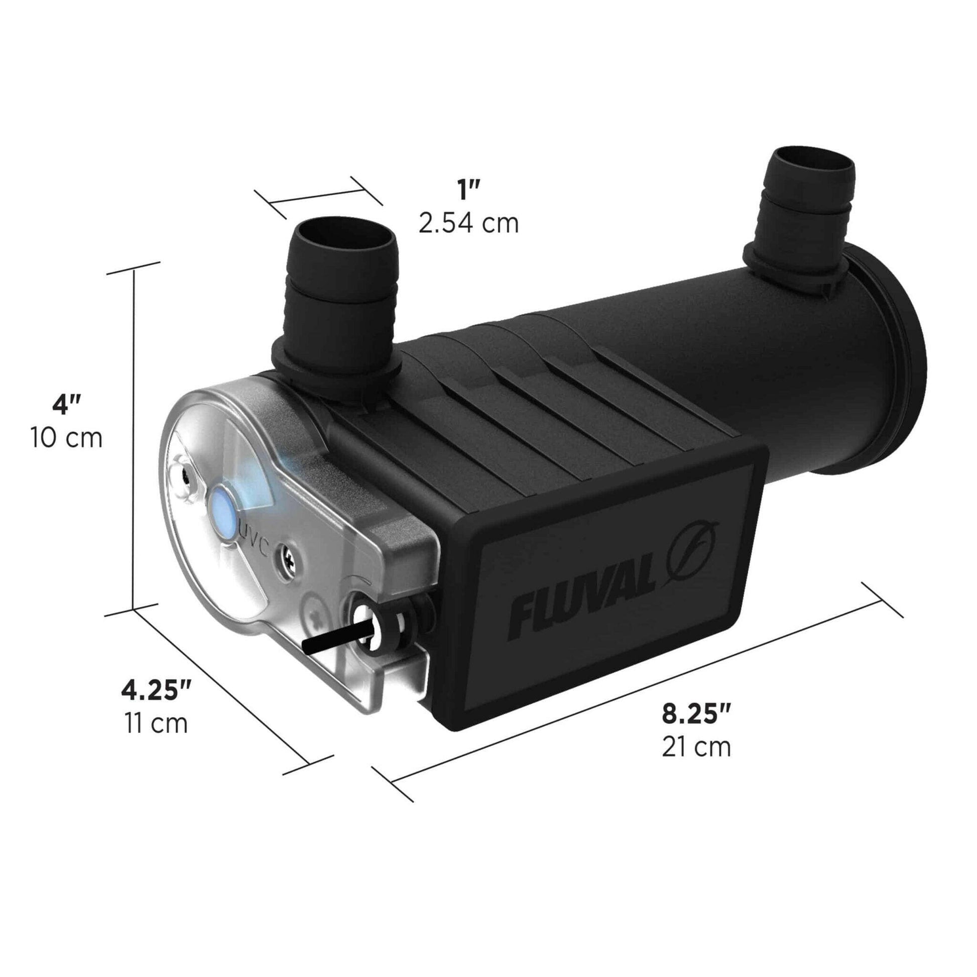 Fluval FX UVC In-Line Clarifier - Charterhouse Aquatics